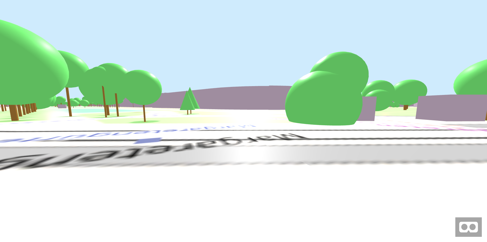 VR Map in 2D