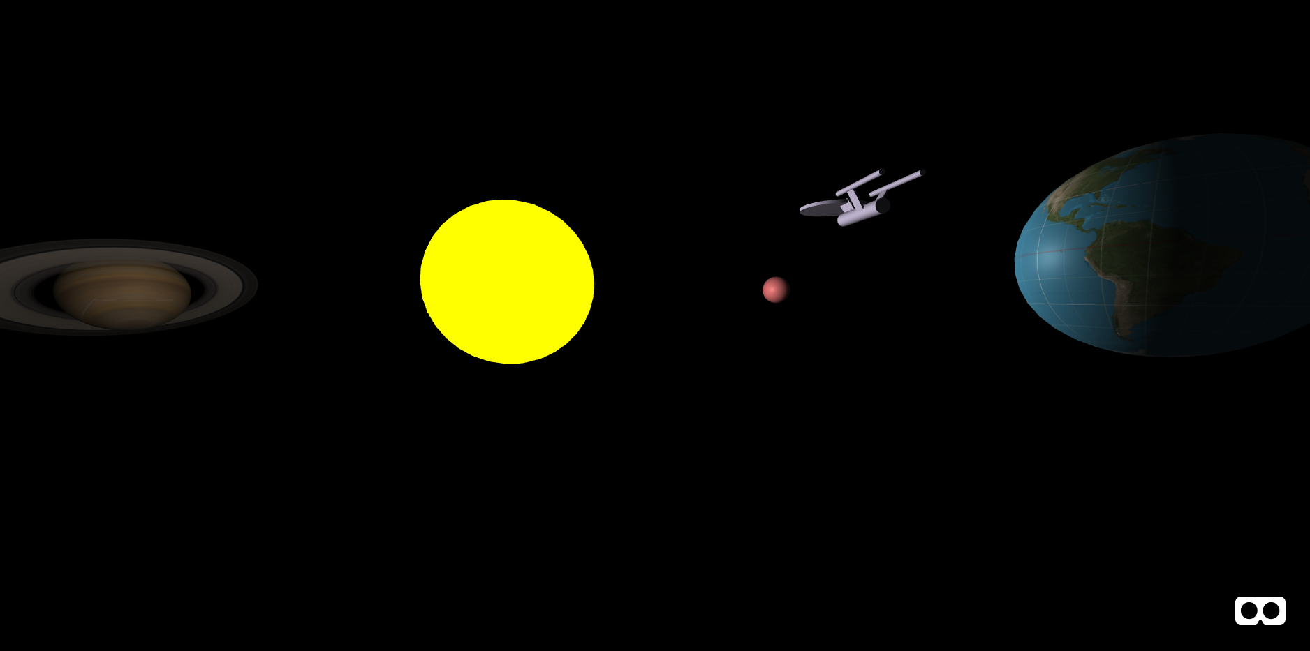 VR Space in 2D